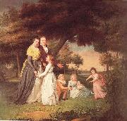 The Artist and His Family James Peale